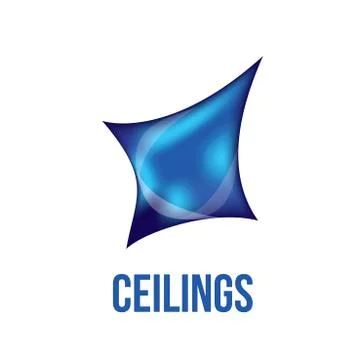 The logo of ceilings, floors Stock Illustration