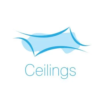 The logo of ceilings, floors Stock Illustration