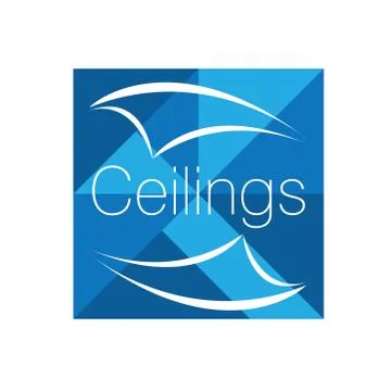 The logo of ceilings, floors Stock Illustration