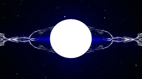 Logo Circle blue Kaleidoscope Stock Footage 25318982