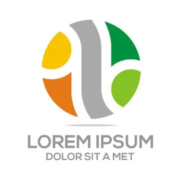 Logo Circle Round Infinity Design Concept イラスト素材