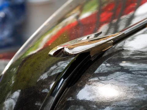 Logo of classic car Stock Photos