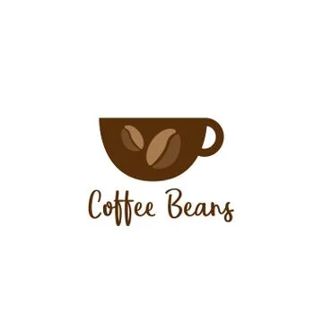 Logo Coffee Beans Stock Illustration