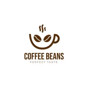 Logo Coffee Beans Stock Illustration