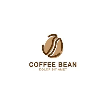 Logo Coffee Beans Stock Illustration