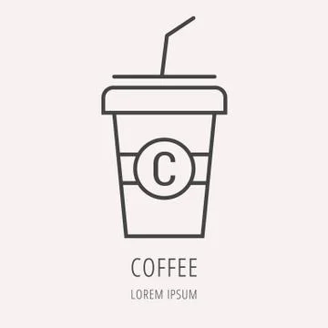 Logo Coffee Free Stock Illustration