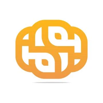 Logo colorful arch element design abstract icon vector Stock Illustration