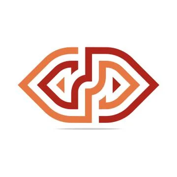 Logo colorful arch element design abstract icon vector Stock Illustration