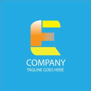Logo company Stock Illustration
