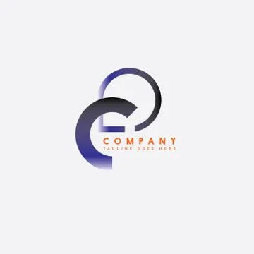 Logo company Stock Illustration