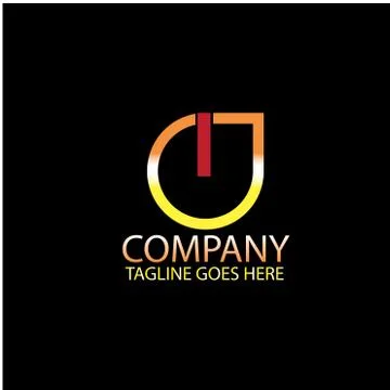 Logo company Stock Illustration