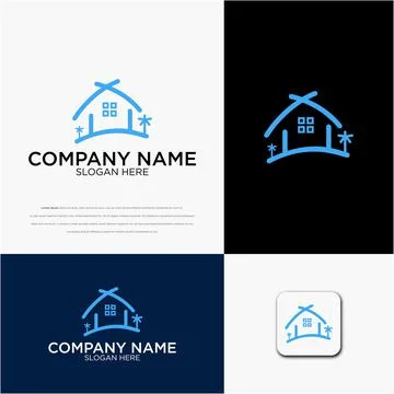 Logo company Stock Illustration