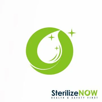 Logo, Concept, Image, Symbol, Abstract, Graphic, Font O and water Stock Illustration