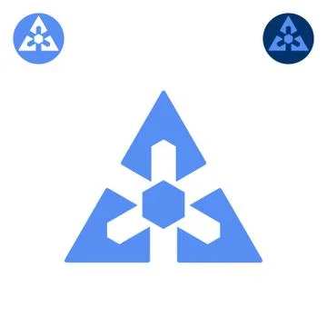 Logo conception of development and construction Stock Illustration