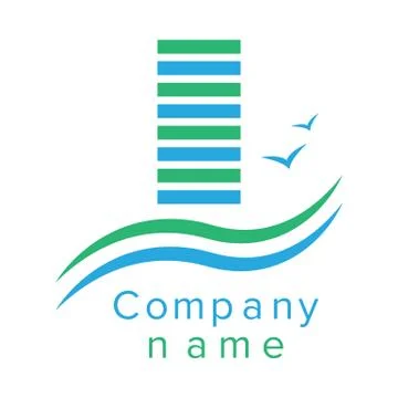 Logo for a construction company Stock Illustration