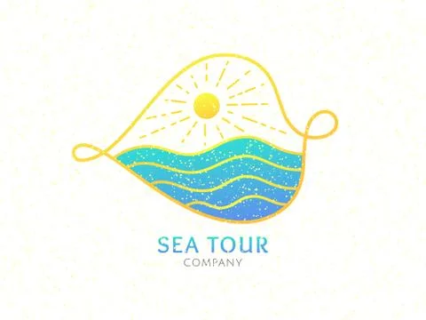 Logo cruise Stock Illustration