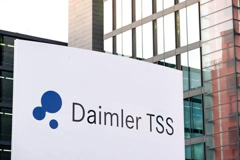 Logo of Daimler TSS in Stuttgart Stock Illustration