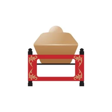 Logo Design about Gamelan 스톡 일러스트