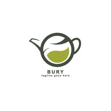 Logo design beverage brands Stock Illustration