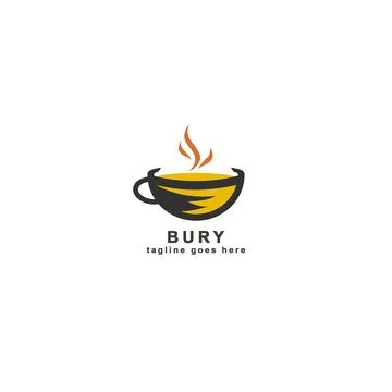 Logo design beverage brands Stock Illustration
