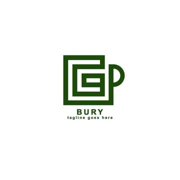 Logo design beverage brands Stock Illustration