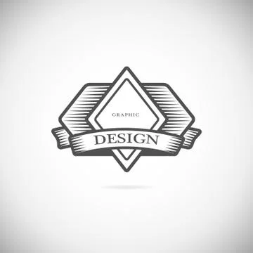 Logo design elements template. Stock Illustration