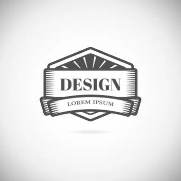 Logo design elements template. Stock Illustration
