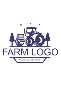 Logo design for Farm Stock Illustration