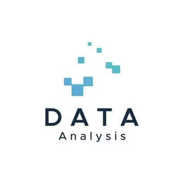 Logo design of futuristic global data or modern internet network.Logotype f.. Illustrazione stock
