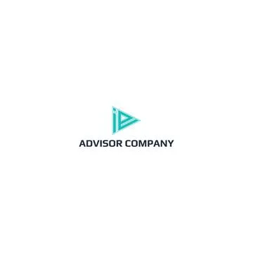 The logo design inspiration of a boutique corporate advisor company Stock Illustration