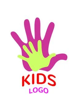 Logo design for kids Stock-Illustration