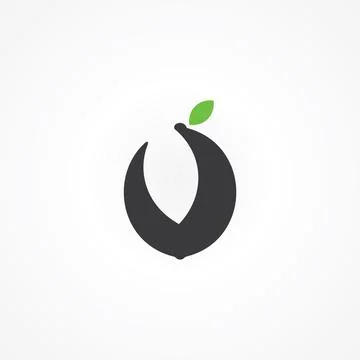 Logo design for LEMON with Leaf Stock Illustration