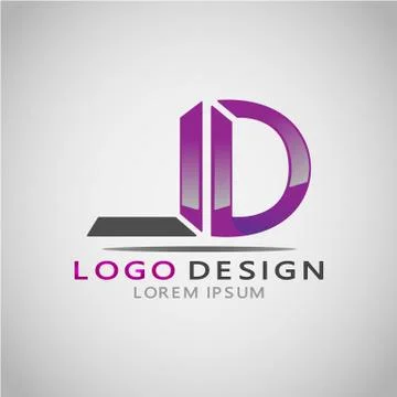 LOGO DESIGN LOREM IPSUM 2017 6 Stock Illustration