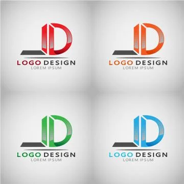 LOGO DESIGN LOREM IPSUM 2017 5 Stock Illustration