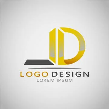 LOGO DESIGN LOREM IPSUM 2017 7 Stock Illustration