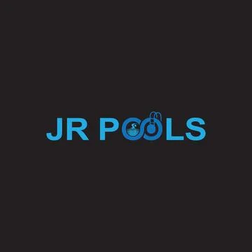Logo design for Pools Stock Illustration