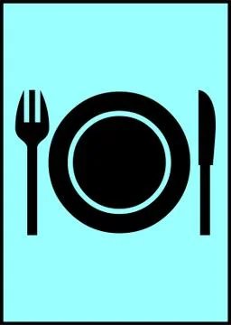 Logo Design for Restaurant Stock Illustration