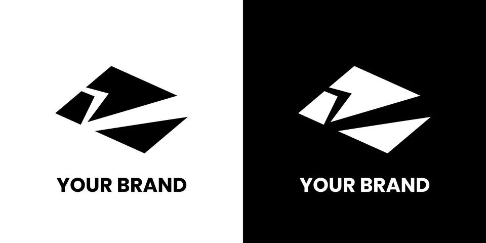 Logo design simple vector Stock Illustration