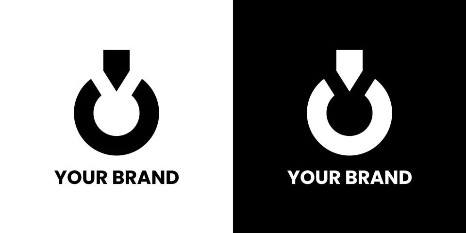 Logo design simple vector Stock Illustration