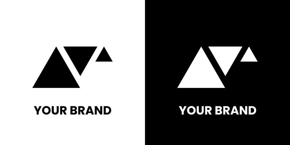 Logo design simple vector Stock Illustration