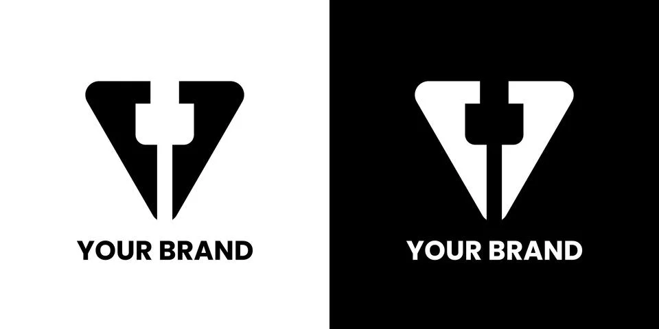 Logo design simple vector Stock Illustration