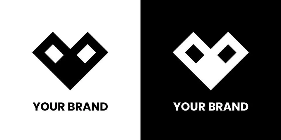 Logo design simple vector Stock Illustration