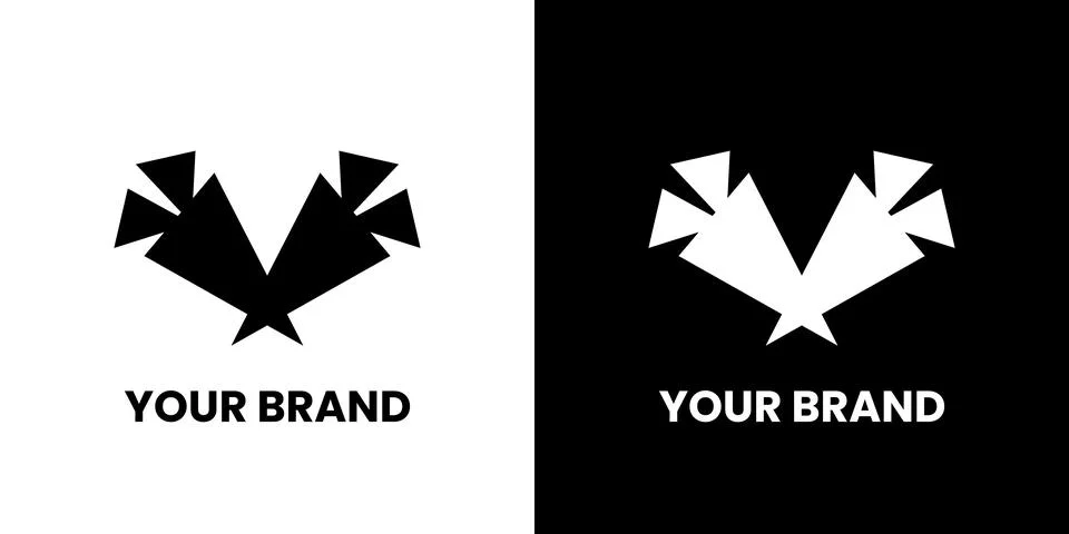 Logo design simple vector Stock Illustration