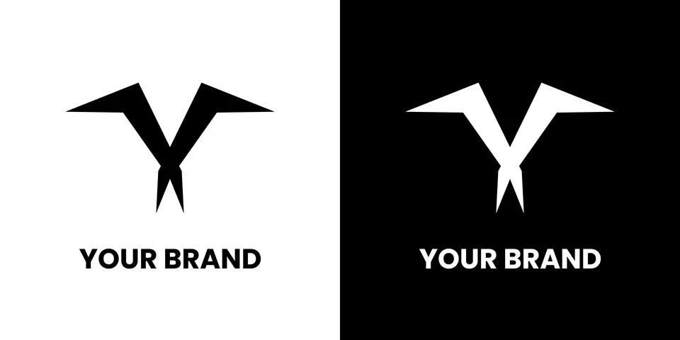 Logo design simple vector Stock Illustration