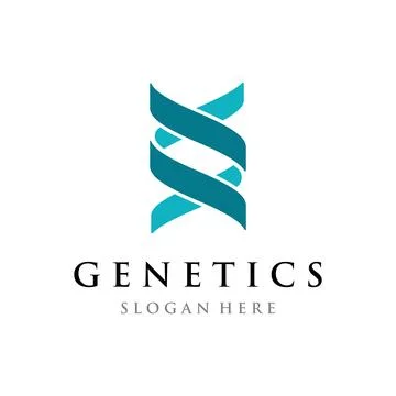 Logo design template DNA elements. Bio tech, DNA people, bio DNA, DNA spira.. イラスト素材