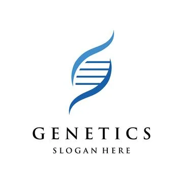 Logo design template DNA elements. Bio tech, DNA people, bio DNA, DNA spira.. イラスト素材