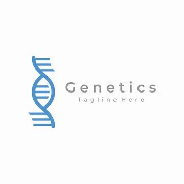 Logo design template DNA elements. Bio tech, DNA people, bio DNA, DNA spira.. Illustrazione stock