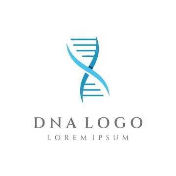 Logo design template DNA elements. Bio tech, DNA people, bio DNA, DNA spira.. 스톡 일러스트