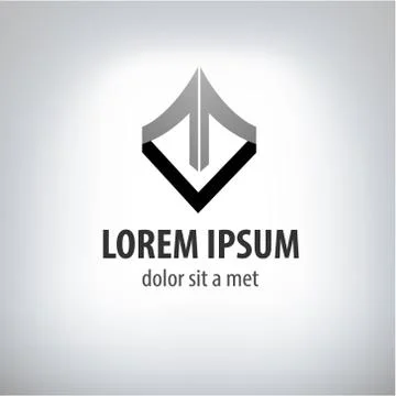 Logo design template Stock Illustration