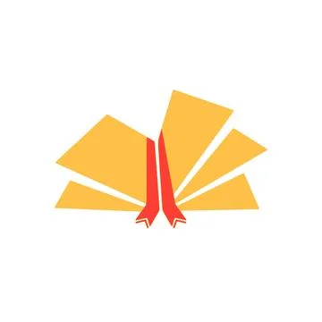 Logo Design Template for Knowledge and Books, Represented in Vector Form. Stock Illustration